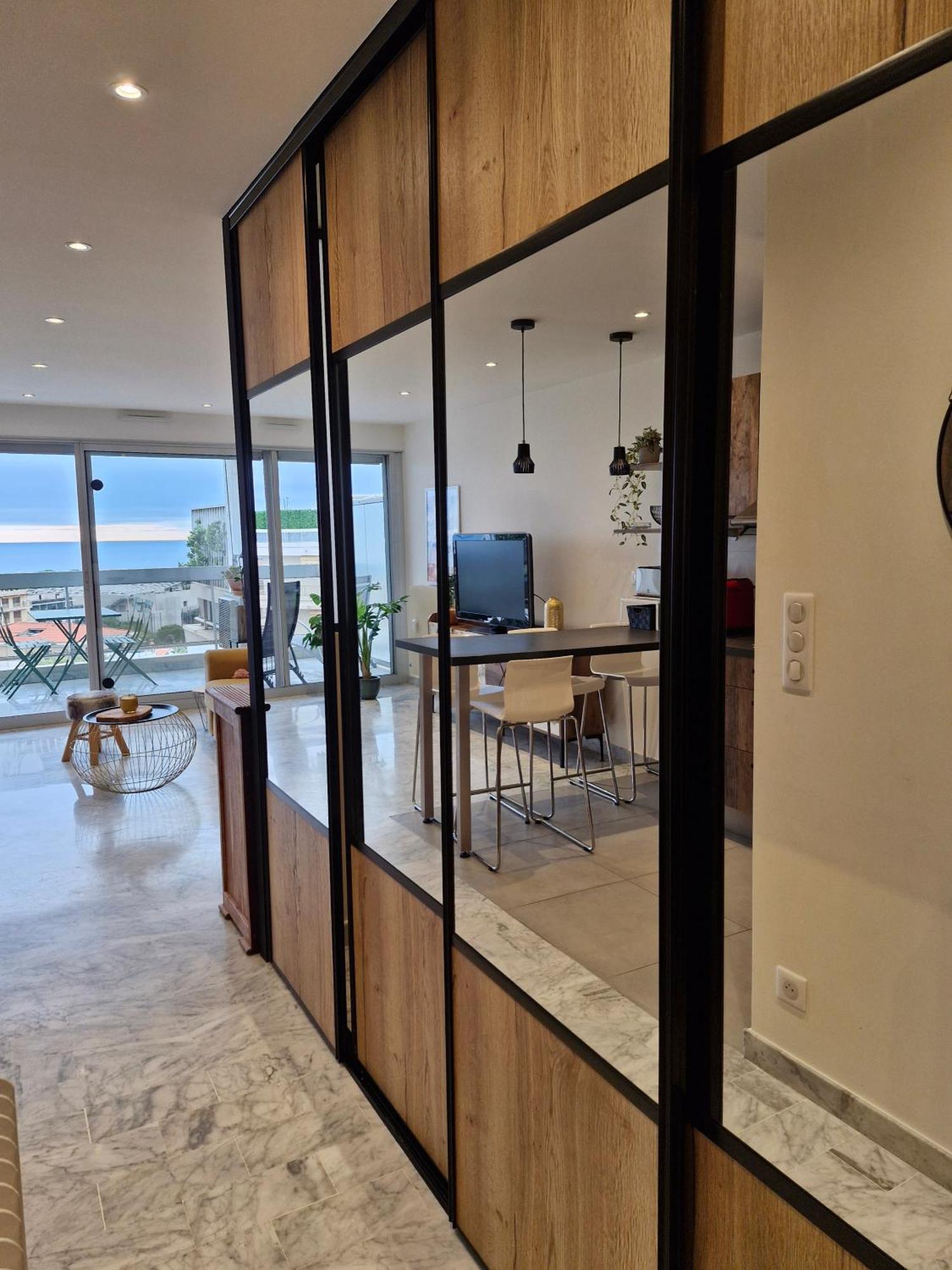 Sunny And Cosy Sea View Studio Αντίμπ Εξωτερικό φωτογραφία